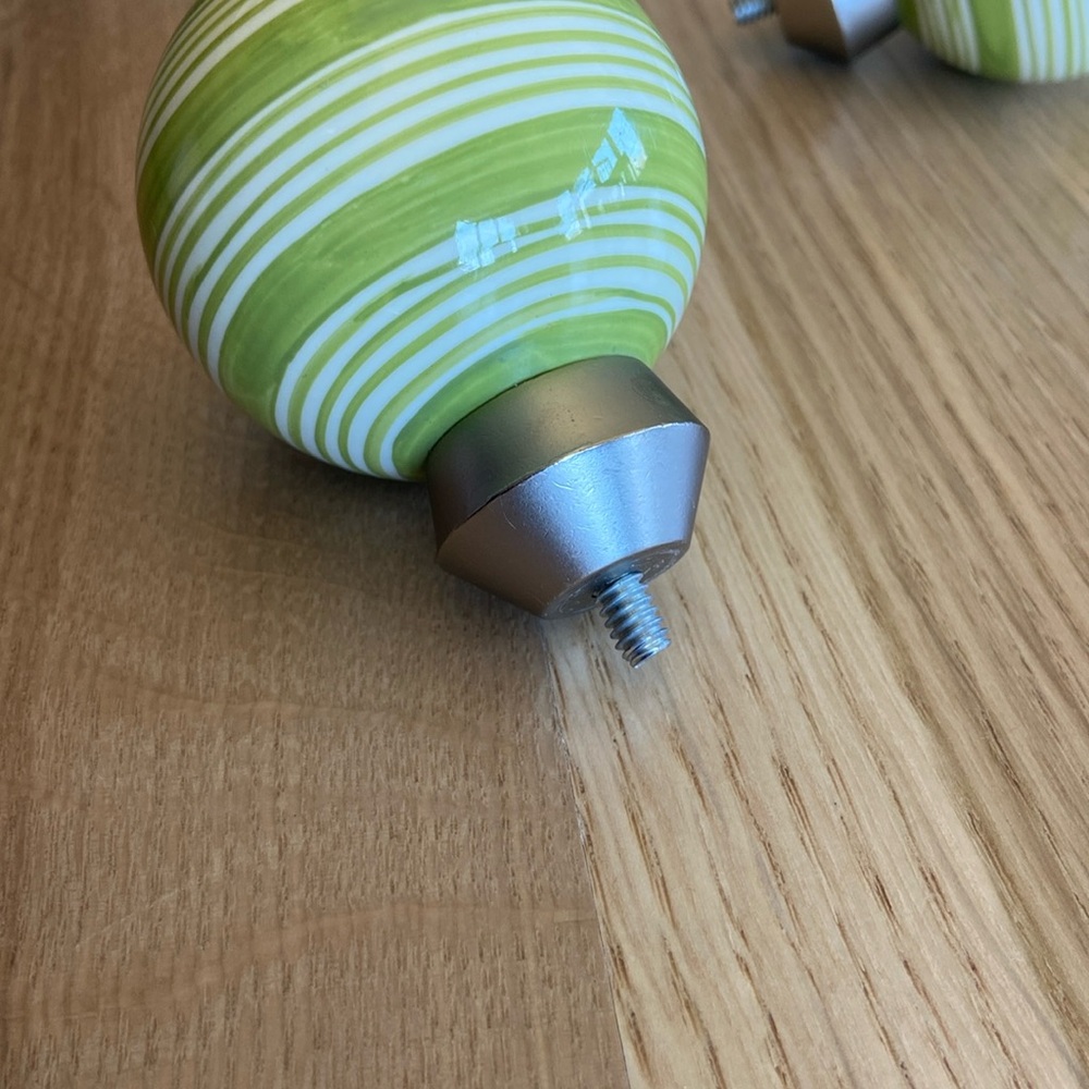 Pottery Barn Kids Ball Finial - Set of 2 - Picture 3 of 3